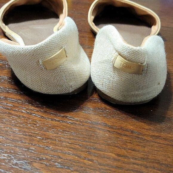 Toms Jutty D'Orsay flats size 9 - Picture 2 of 11